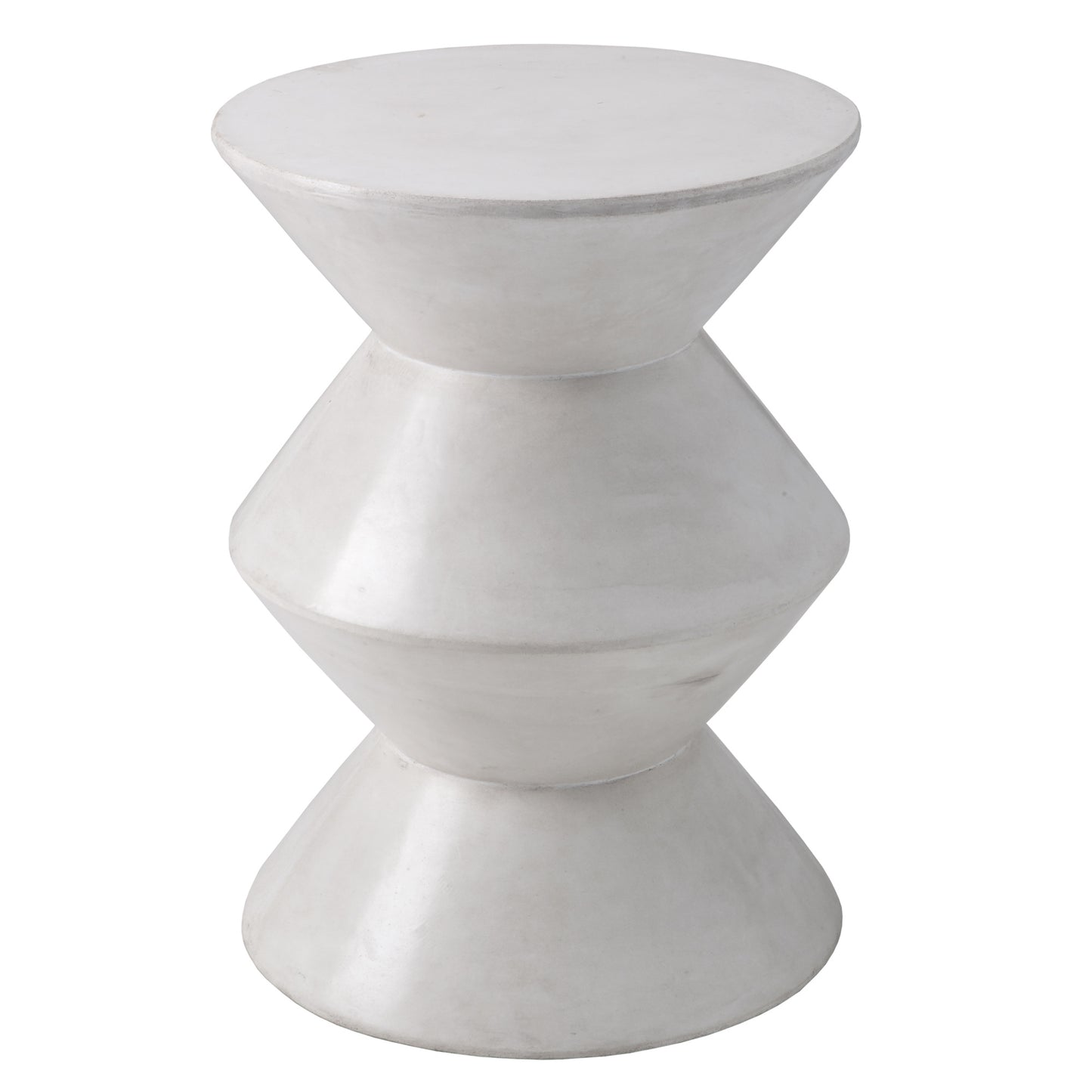 NAHLA UNION END TABLE - WHITE