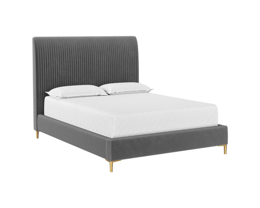 NAHLA HARRIS BED - QUEEN - CASABLANCA STORM