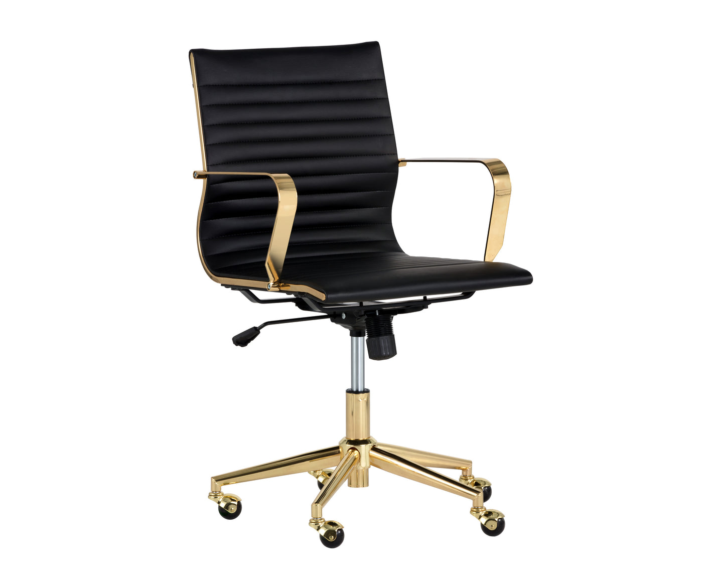 NAHLA JESSICA OFFICE CHAIR - BLACK