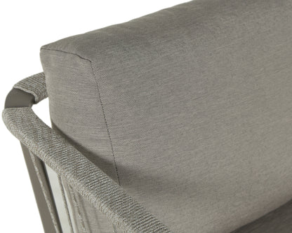 NAHLA CATANIA ARMCHAIR - GREY - PALAZZO TAUPE