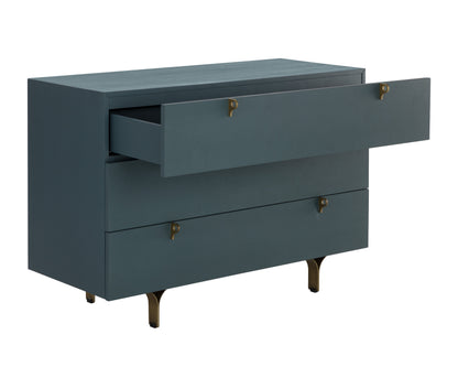 NAHLA CELINE DRESSER - TEAL