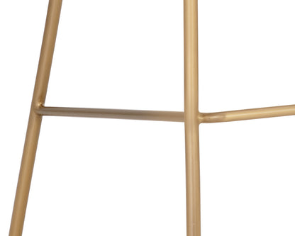 NAHLA BRINLEY BARSTOOL - GOLD - NIGHTFALL BLACK / CHACHA GREY