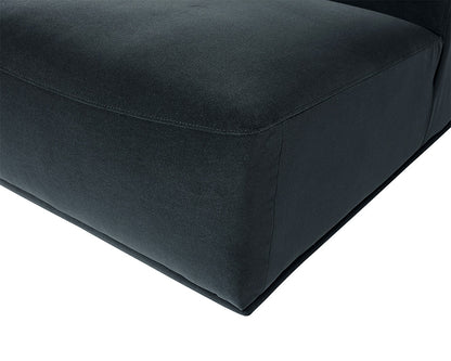 NAHLA DARREN MODULAR - CORNER CHAIR - SMOKESCREEN