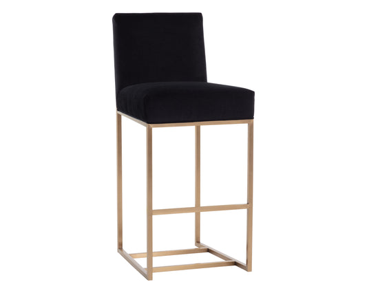 NAHLA JOYCE BARSTOOL - CUBE BLACK