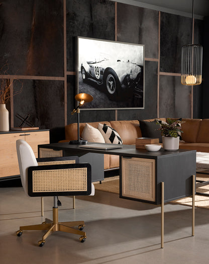 NAHLA COBRA 427 - 72" X 48" - CHARCOAL FRAME