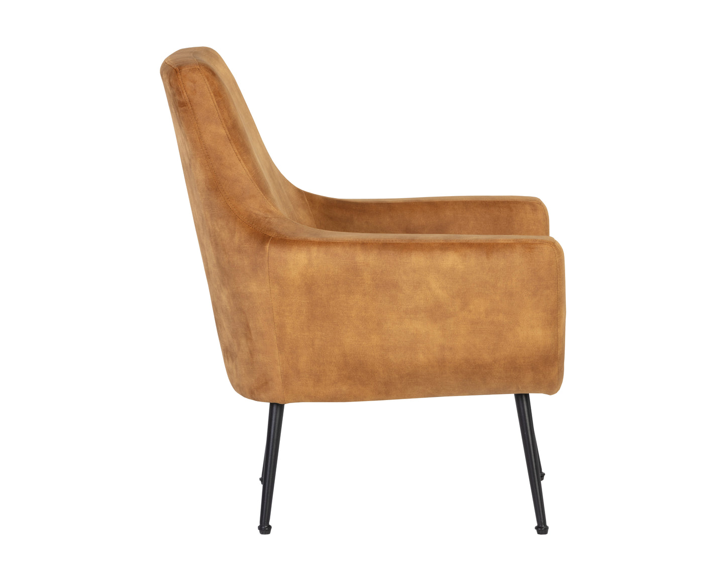 NAHLA ALETTA LOUNGE CHAIR - NONO TAPENADE GOLD
