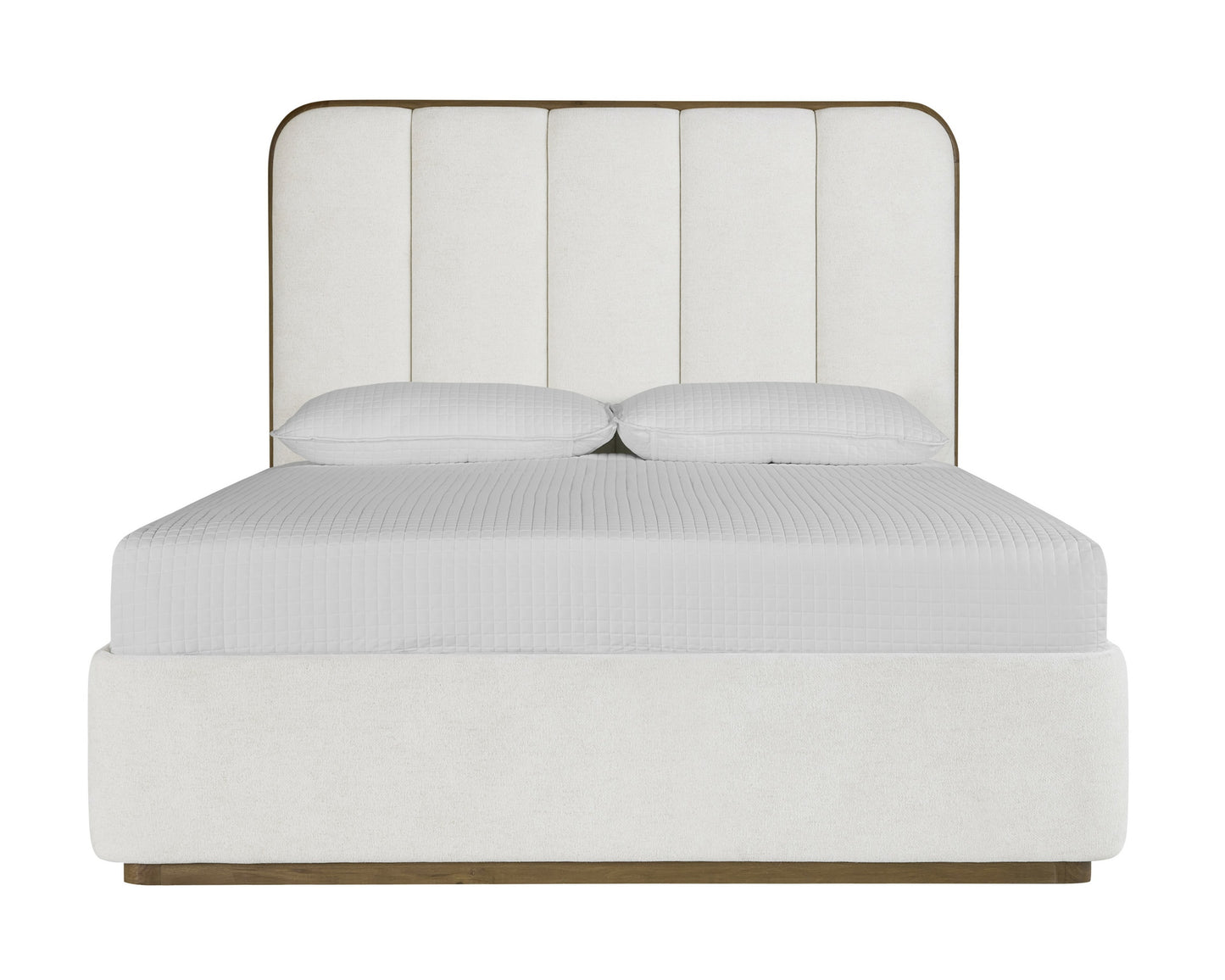 NAHLA JAMILLE BED - QUEEN - ECLIPSE WHITE