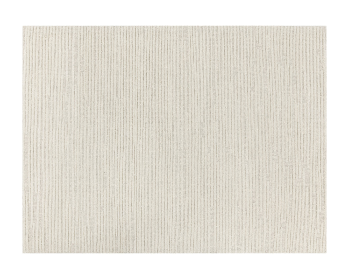 NAHLA DEVA HAND-WOVEN RUG - IVORY - 9' X 12'