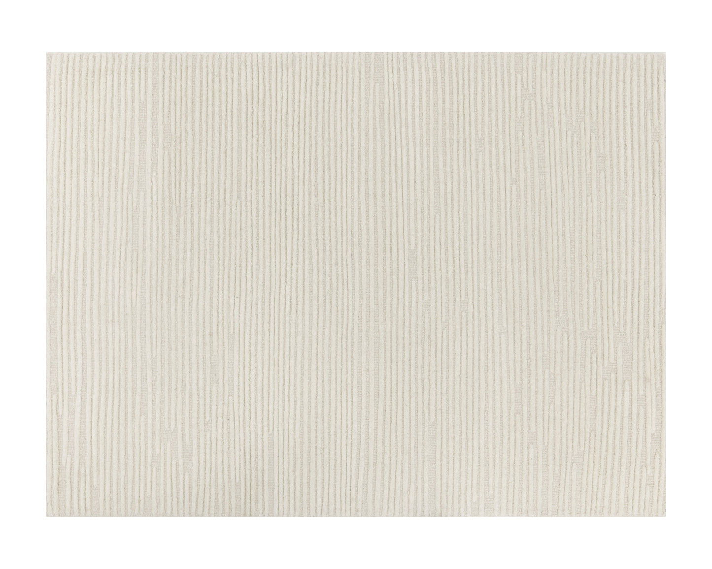 NAHLA DEVA HAND-WOVEN RUG - IVORY - 9' X 12'