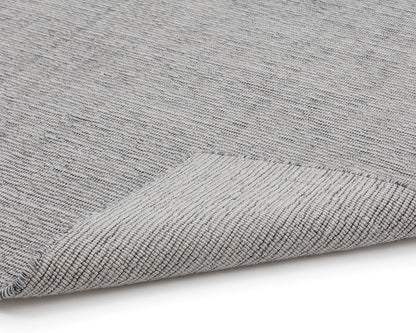 NAHLA WHISTLER HAND-LOOMED RUG - BLACK / WHITE - 9' X 12'