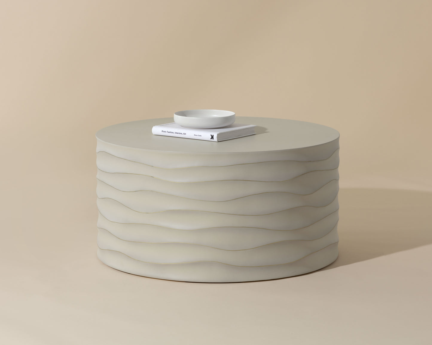 NAHLA COREY COFFEE TABLE - LARGE - SUMMER SAND