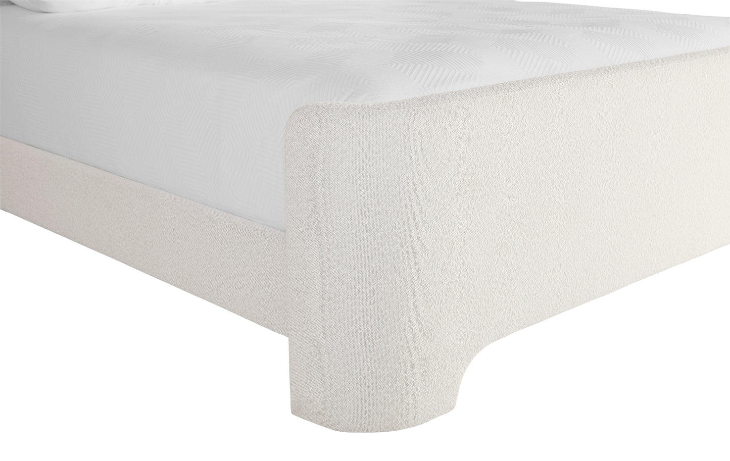 NAHLA IVES BED - QUEEN - COPENHAGEN WHITE