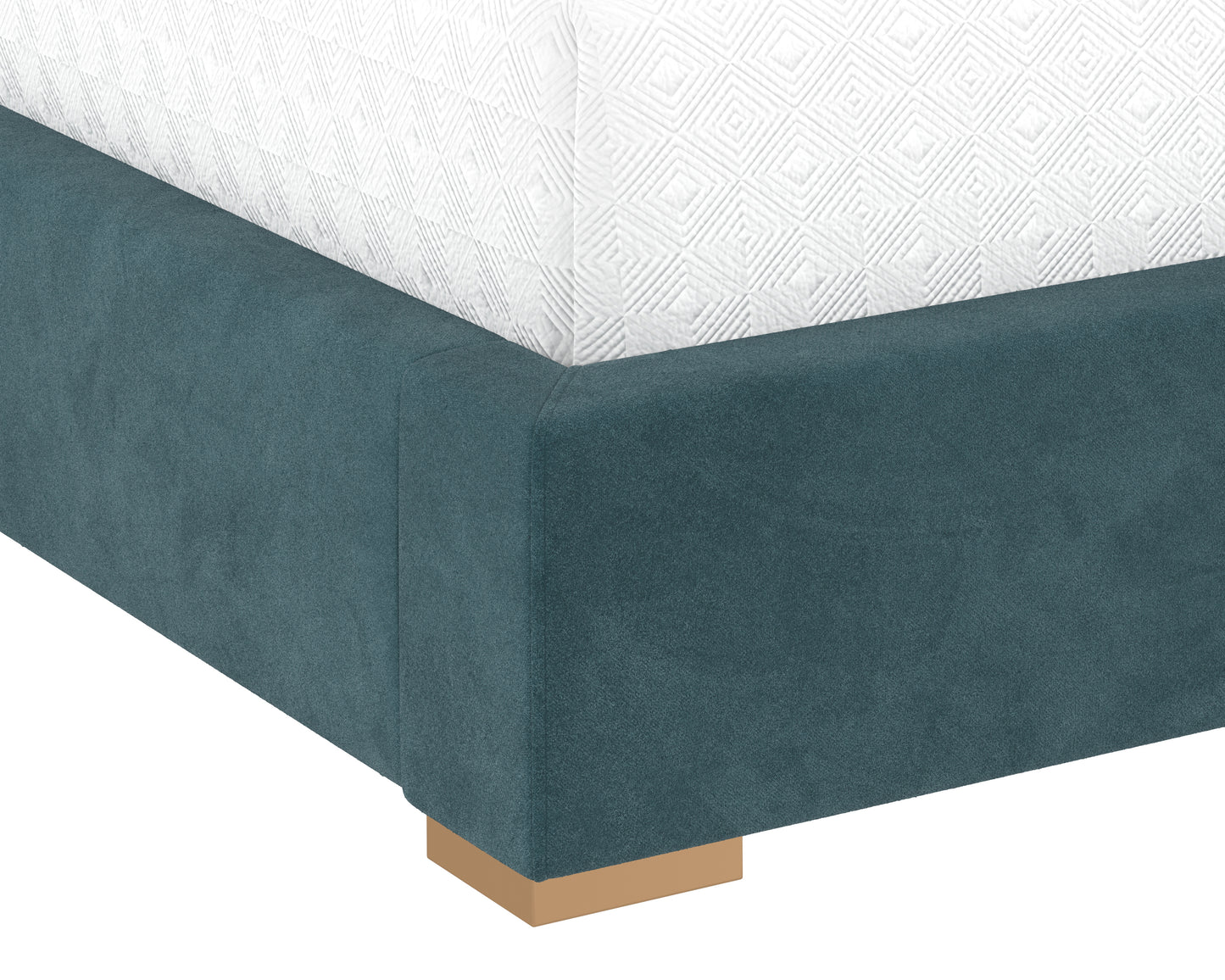 NAHLA ALISHA BED - KING - MEG DUSTY TEAL