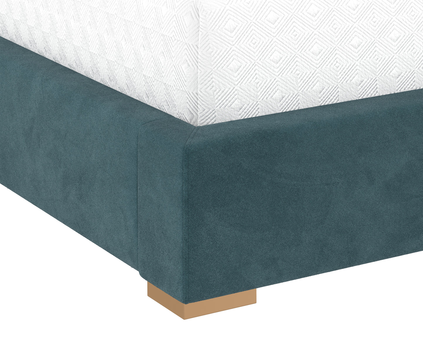NAHLA ALISHA BED - KING - MEG DUSTY TEAL