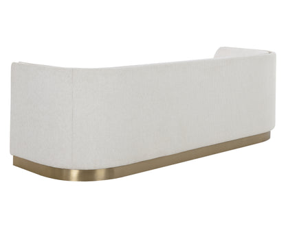 NAHLA LARRON SOFA - RHEA LIGHT BARLEY