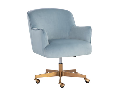 NAHLA KARINA OFFICE CHAIR - CORNFLOWER BLUE SKY