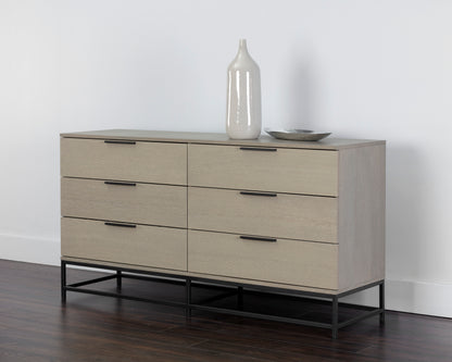 NAHLA REBEL DRESSER - SMALL - BLACK - TAUPE