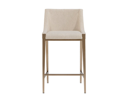 NAHLA DIONNE COUNTER STOOL - MONUMENT OATMEAL