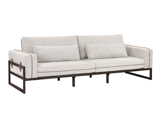 NAHLA BELINDA SOFA - RHAPSODY GREIGE