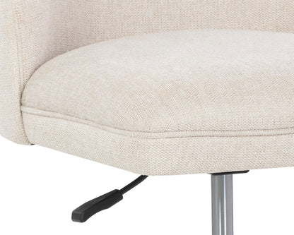 NAHLA KENNA OFFICE CHAIR - BELFAST OATMEAL