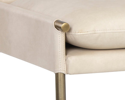 NAHLA BELLEVUE BENCH - BRAVO CREAM