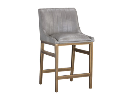 NAHLA HALDEN COUNTER STOOL - BRAVO METAL