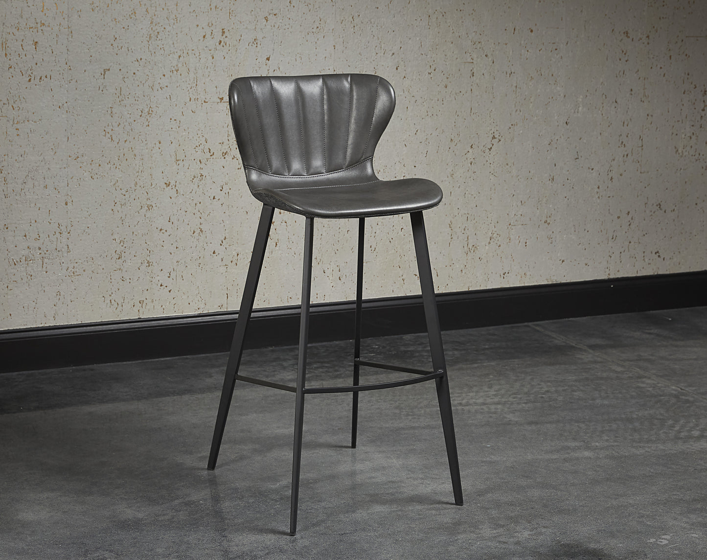 NAHLA ARABELLA BARSTOOL - BRAVO PORTABELLA / POLO CLUB KOHL GREY