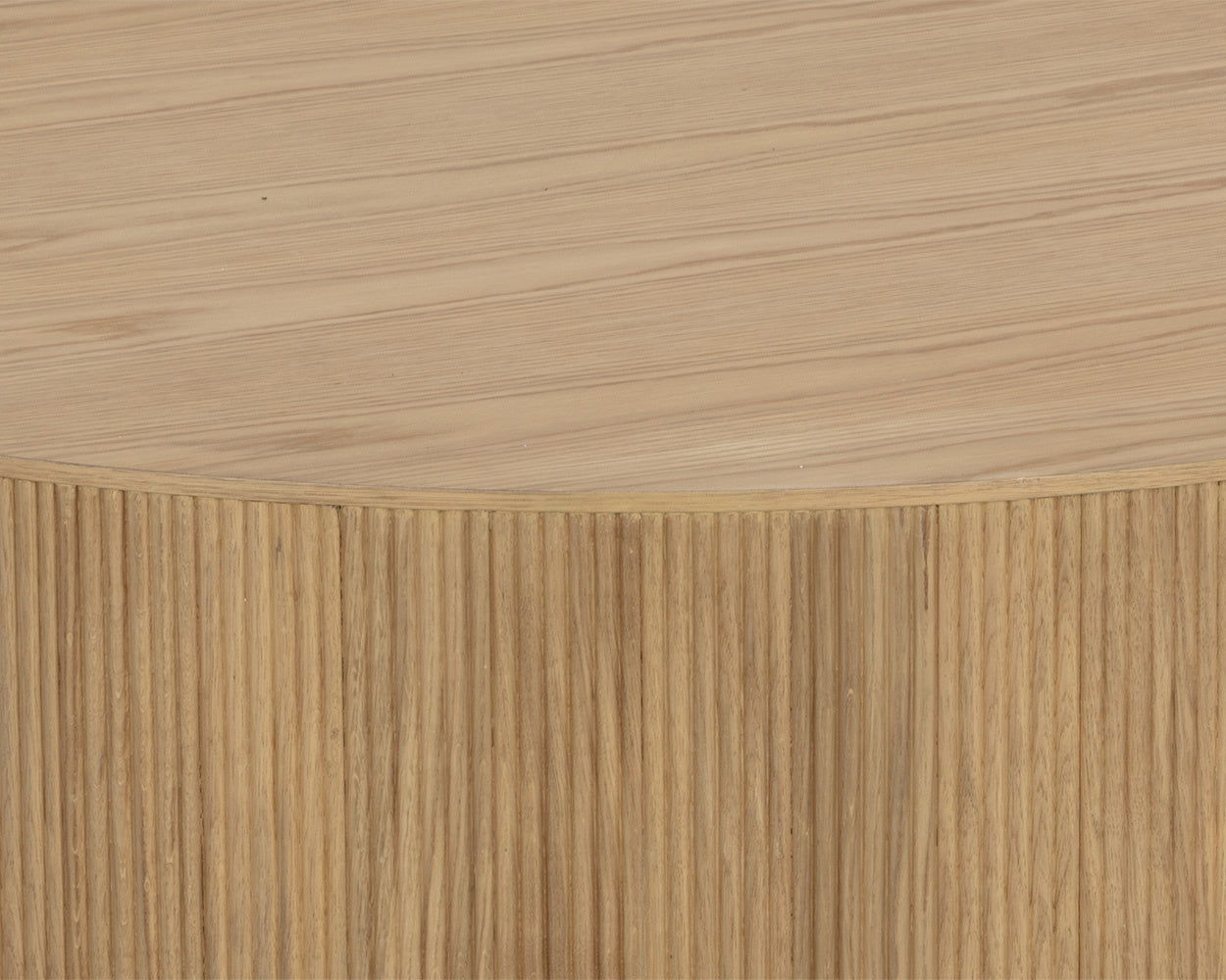 NAHLA KALLA COFFEE TABLE - RUSTIC OAK