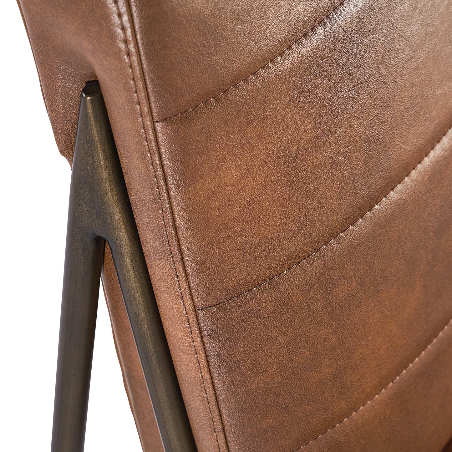 NAHLA ANTON LOUNGE CHAIR - BRAVO COGNAC