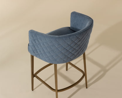 NAHLA CORNELLA COUNTER STOOL - DANNY ICEBERG
