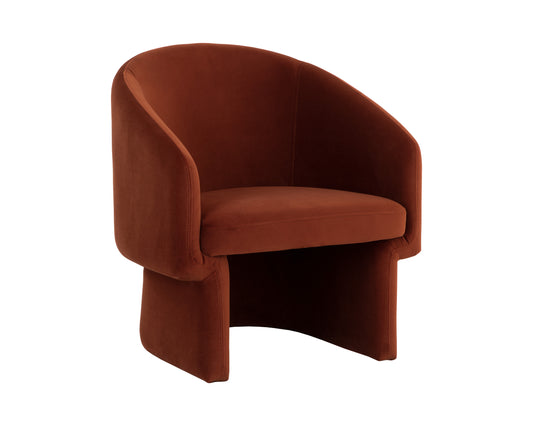 NAHLA LAURYN LOUNGE CHAIR - MEG RUST