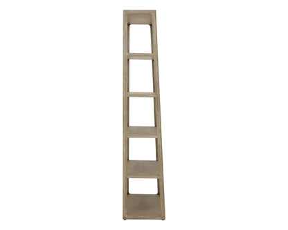 NAHLA DONCASTER BOOKCASE - LARGE - SMOKE GREY