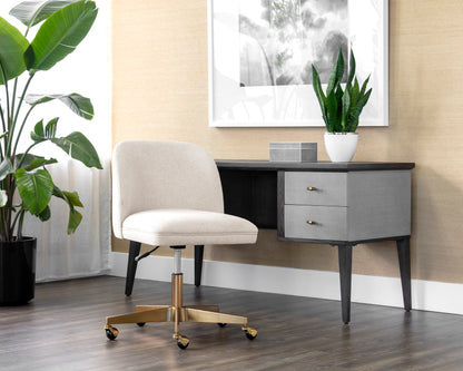 NAHLA KENNA OFFICE CHAIR - BELFAST OATMEAL