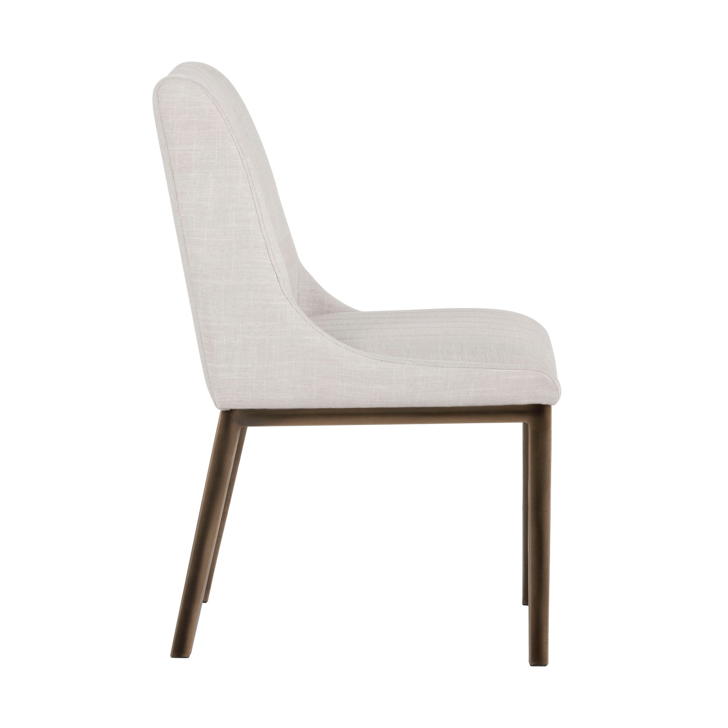 NAHLA HALDEN DINING CHAIR - BEIGE LINEN