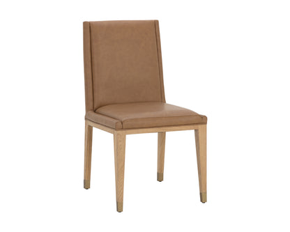 NAHLA KALLA DINING CHAIR - MILLIKEN COGNAC