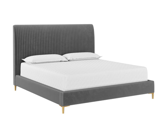 NAHLA HARRIS BED - KING - CASABLANCA STORM