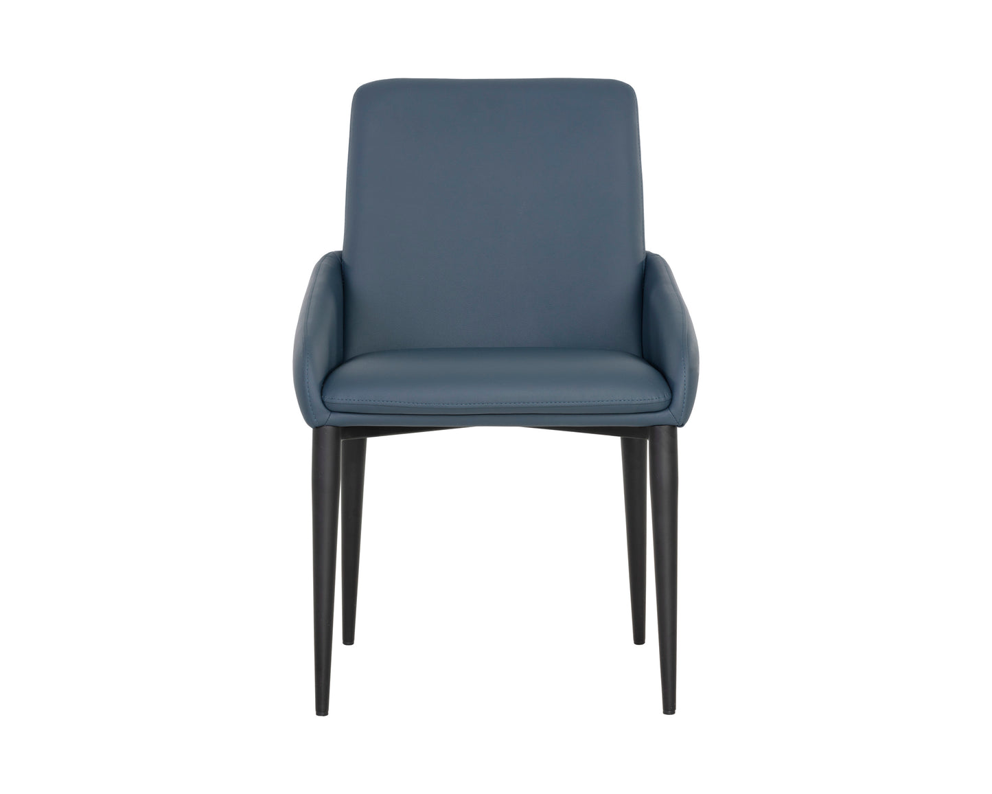NAHLA CARLO DINING ARMCHAIR - BLACK - DILLON THUNDER