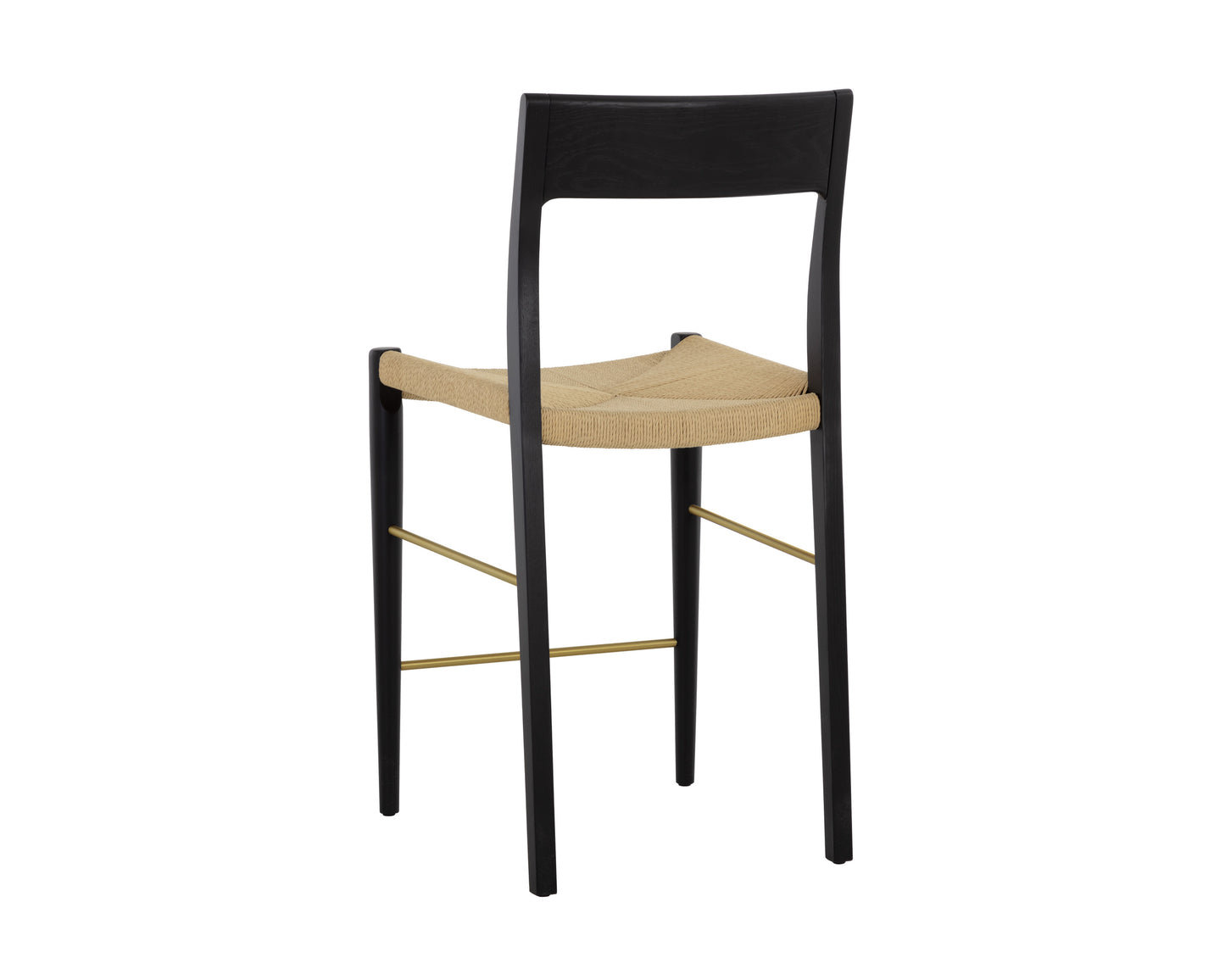 NAHLA BONDI COUNTER STOOL - BLACK