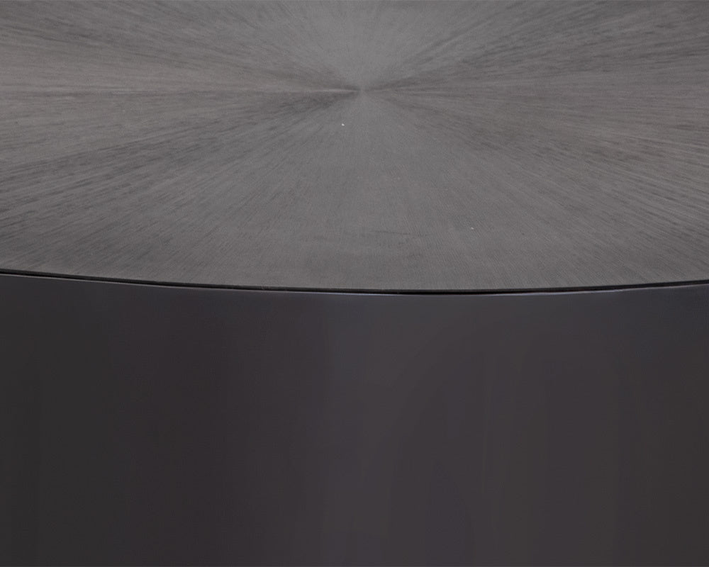 NAHLA CREED COFFEE TABLE - LARGE - GUNMETAL
