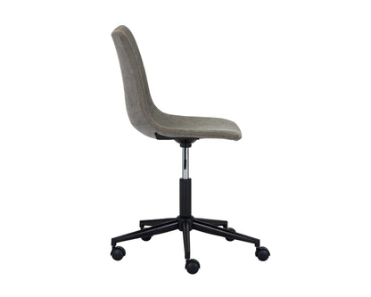 NAHLA CAL OFFICE CHAIR - ANTIQUE GREY