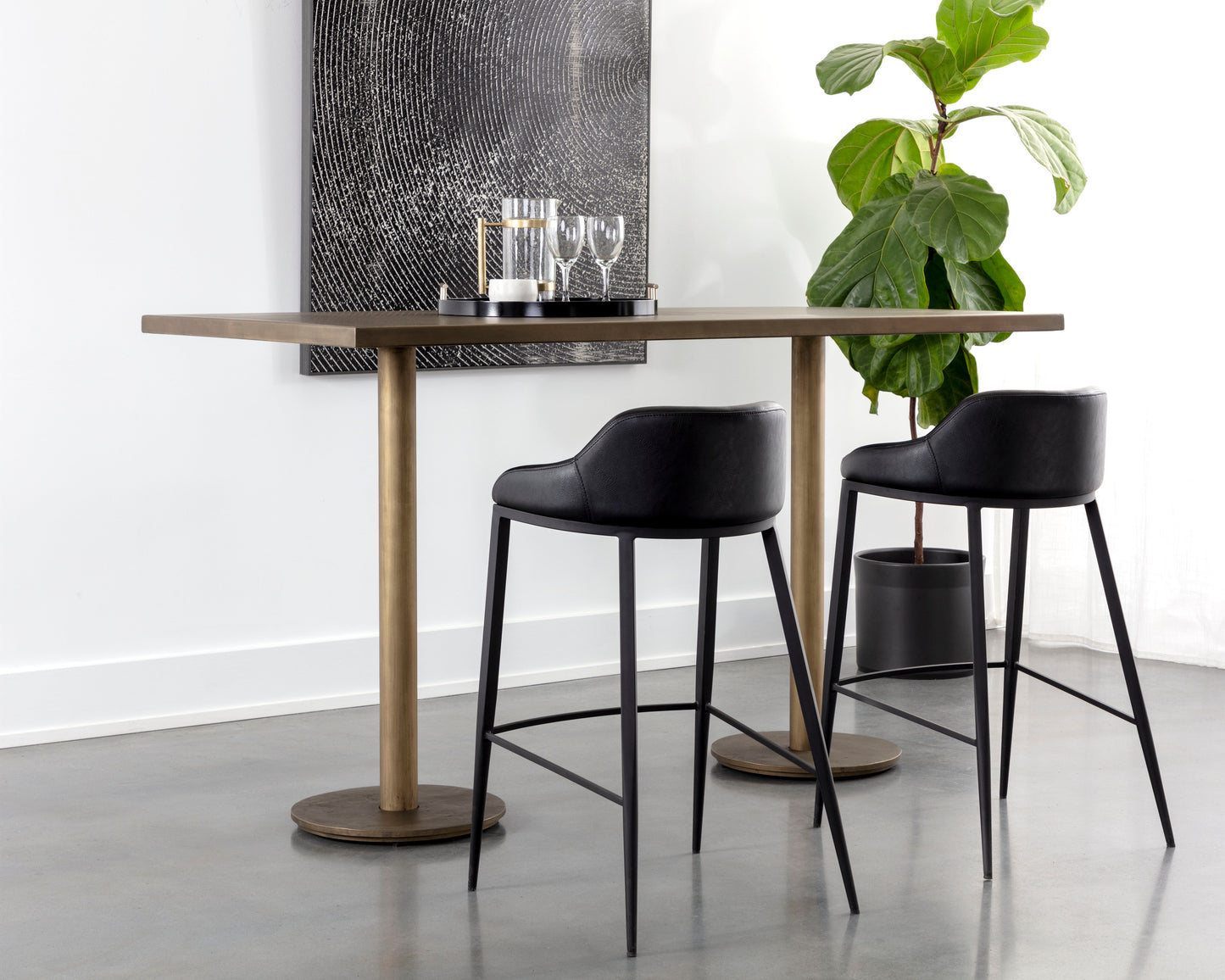 NAHLA CORINA BAR TABLE