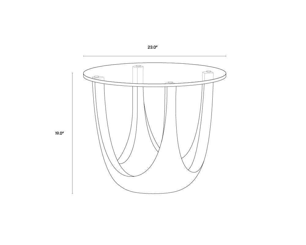 NAHLA LIA SIDE TABLE