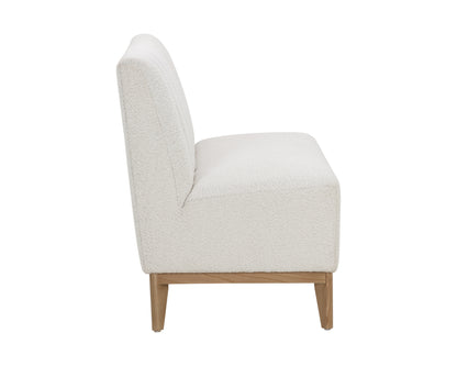 NAHLA KOSOVO BANQUETTE - NATURAL - COPENHAGEN WHITE