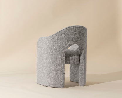 NAHLA ANAYA DINING ARMCHAIR - ALTRO CAPPUCCINO