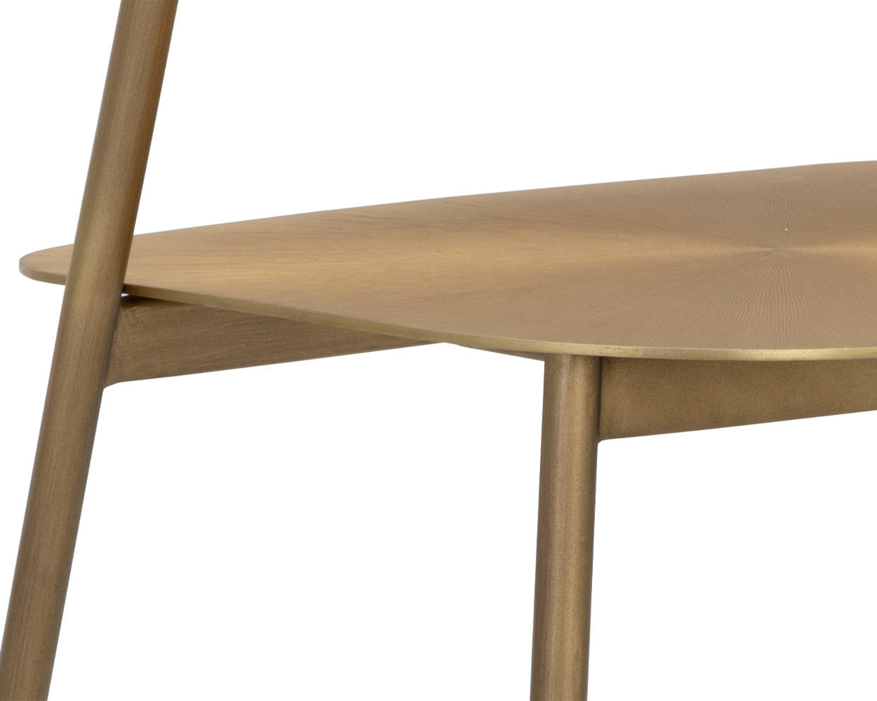 NAHLA KEANU COUNTER STOOL - ANTIQUE GOLD