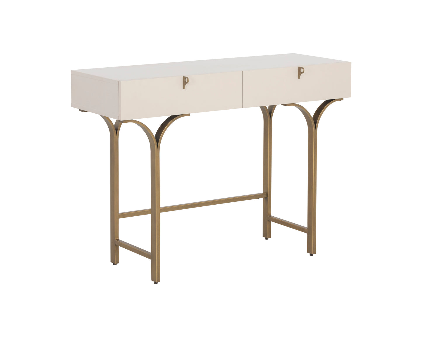 NAHLA CELINE CONSOLE TABLE - CREAM