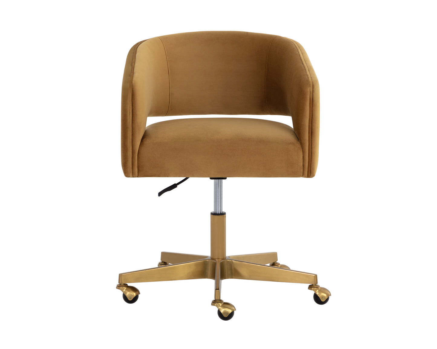 NAHLA CLAREN OFFICE CHAIR - GOLD SKY