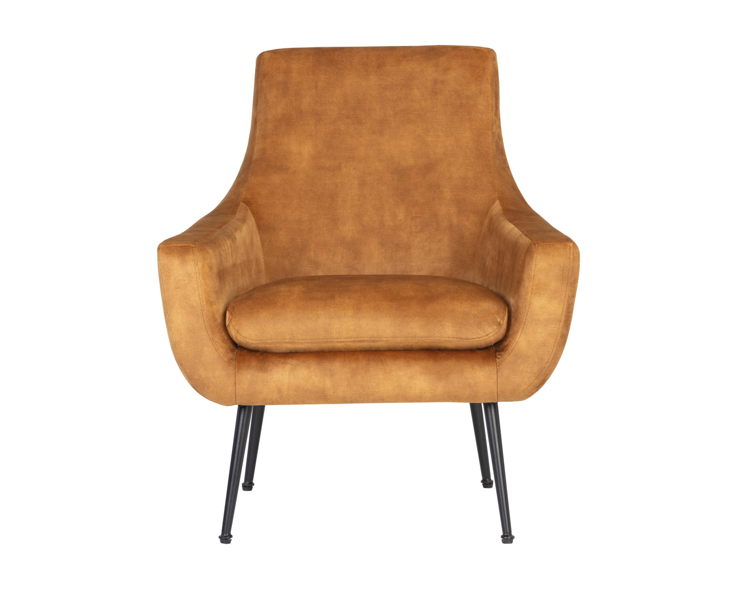 NAHLA ALETTA LOUNGE CHAIR - NONO TAPENADE GOLD