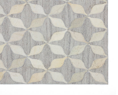 NAHLA KYOTO HAND-MADE RUG - IVORY - 9' X 12'