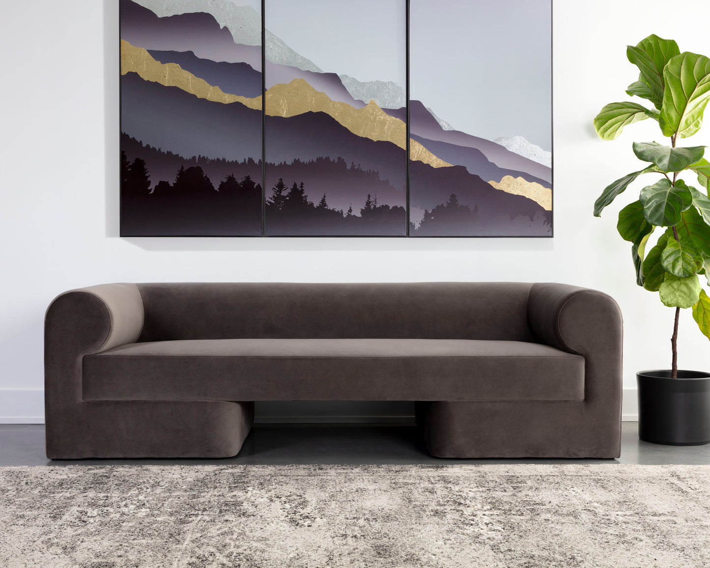 NAHLA IONIC SOFA - MEG ASH